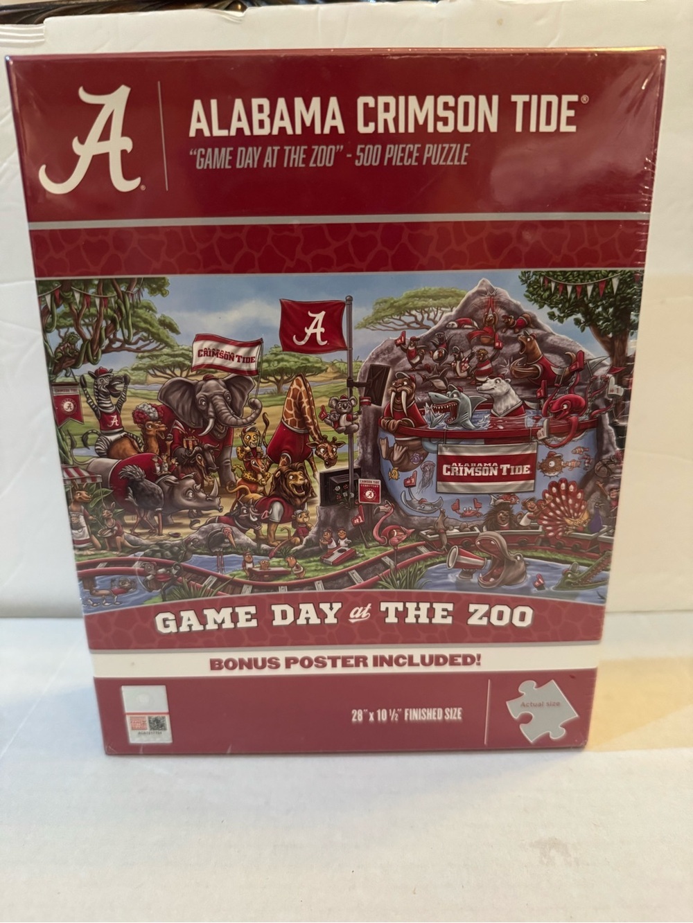 Alabama Crimson Tide 500 Piece Jigsaw Puzzle